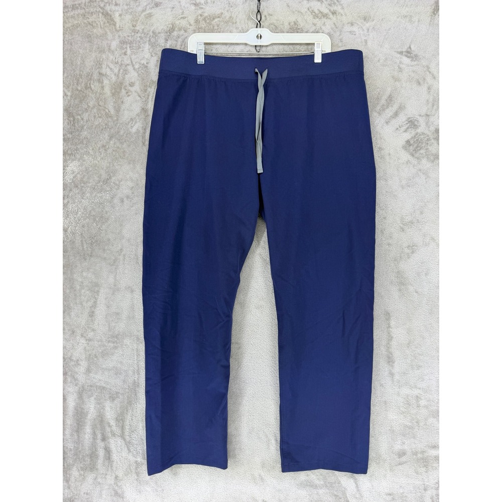 FIGS Livingston Scrub Pants Mens XL Navy Blue T21003 Technical Collection Scrub